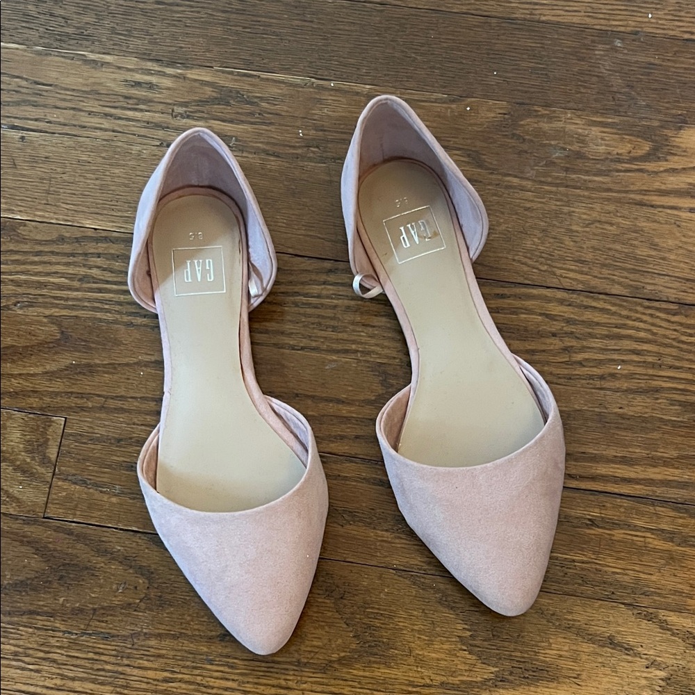 GAP Women's Blush Suede Flats